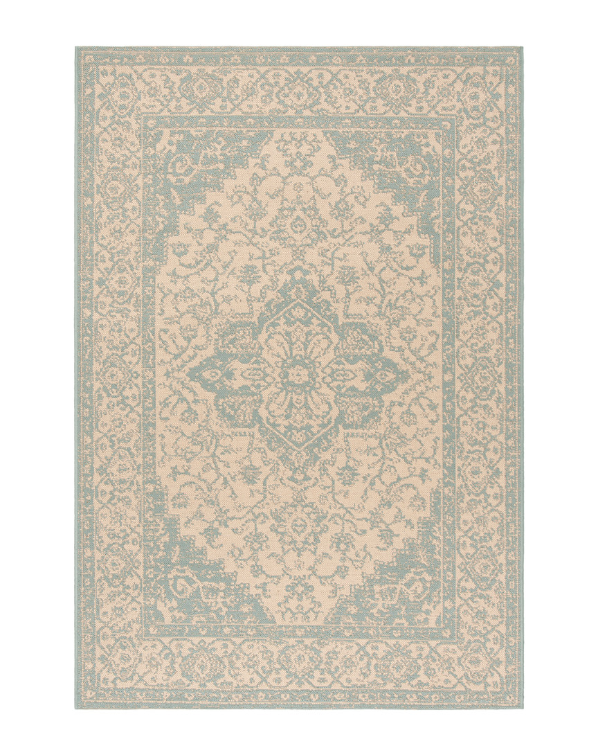 Safavieh Beach House Indoor/outdoor Rug In Cream