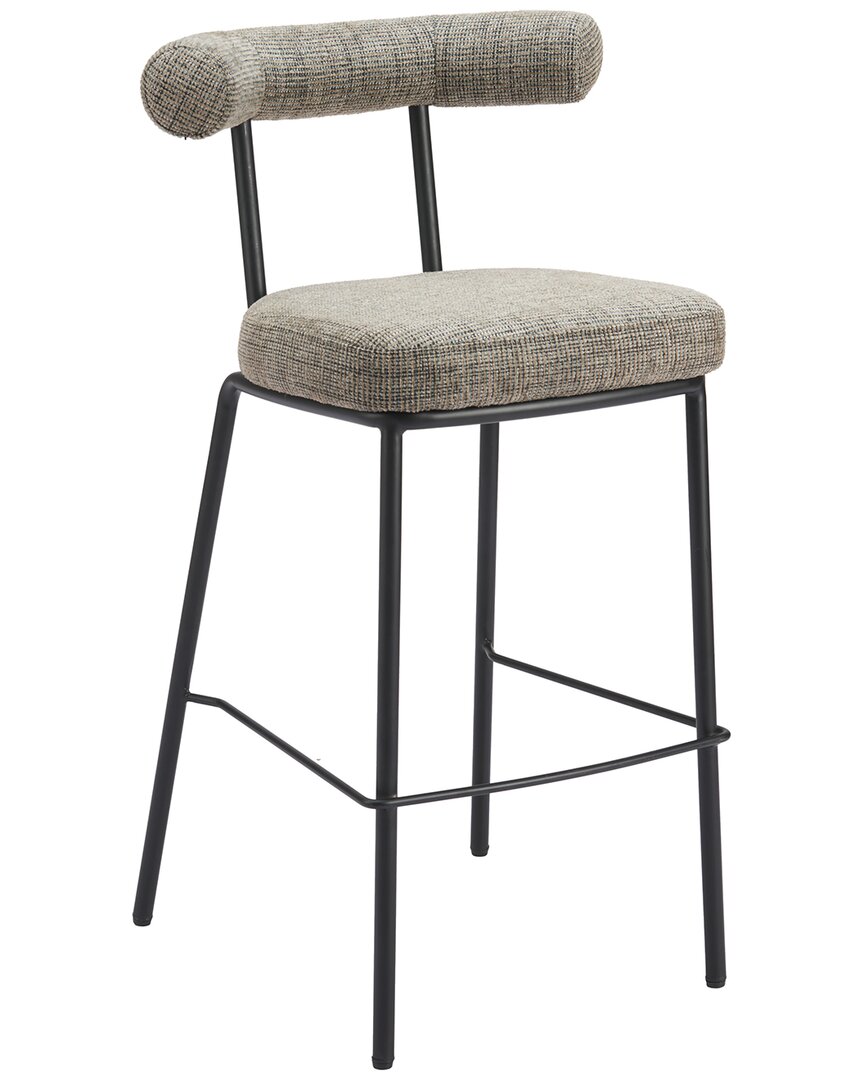 Zuo Modern Kede Tweed Barstool