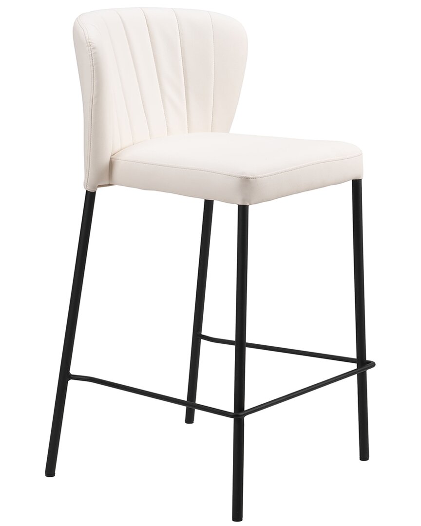 Zuo Modern Set Of 2 Linz Counter Stools