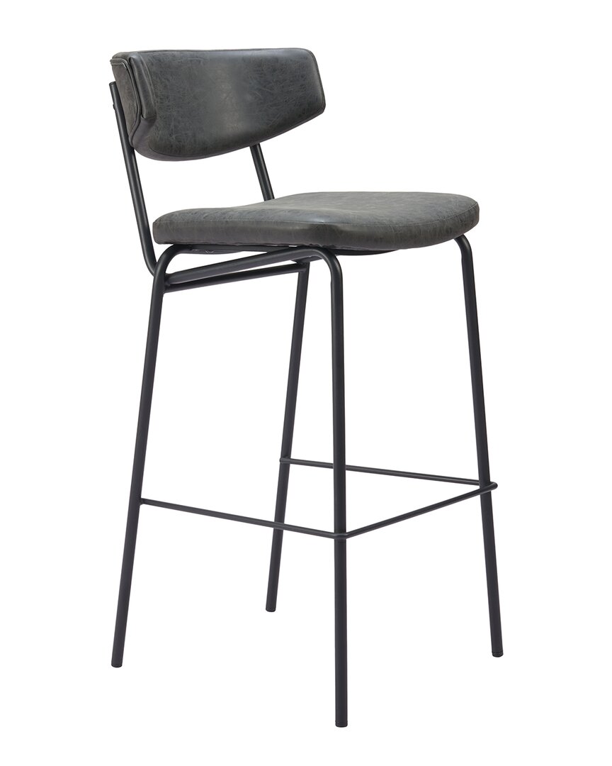 Zuo Modern Set Of 2 Charon Counter Stools