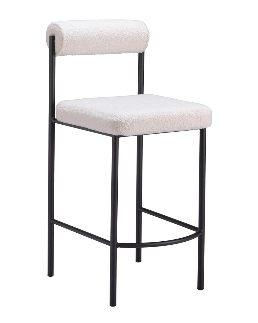 Zuo Modern Set Of 2 Livorno Counter Stools