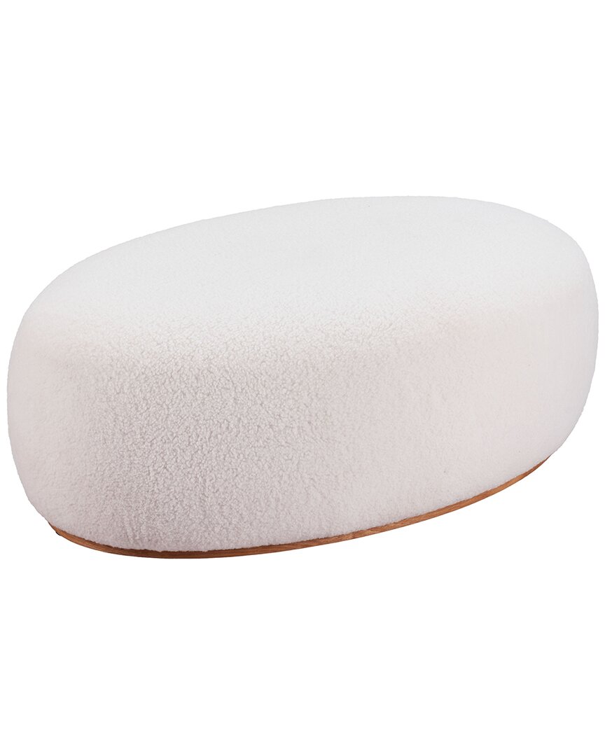 Zuo Modern Amber Ottoman