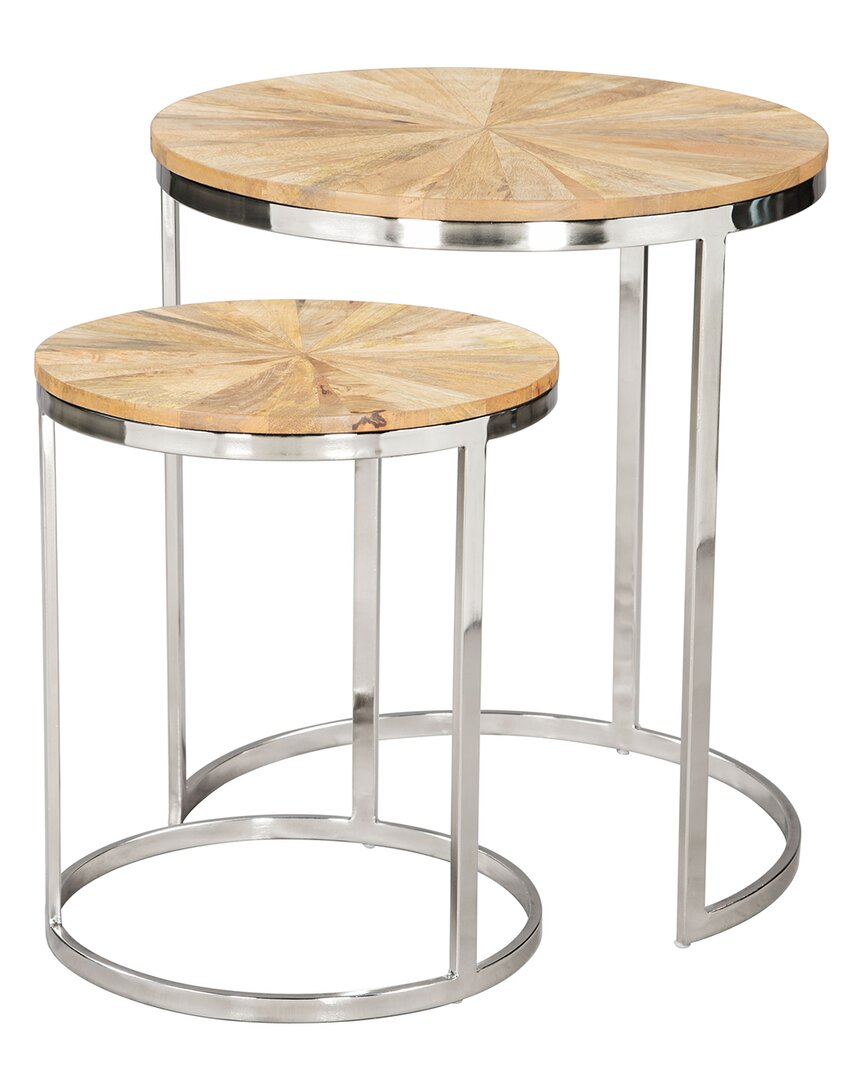 ZUO MODERN ZUO MODERN 2PC BARI NESTING TABLE SET