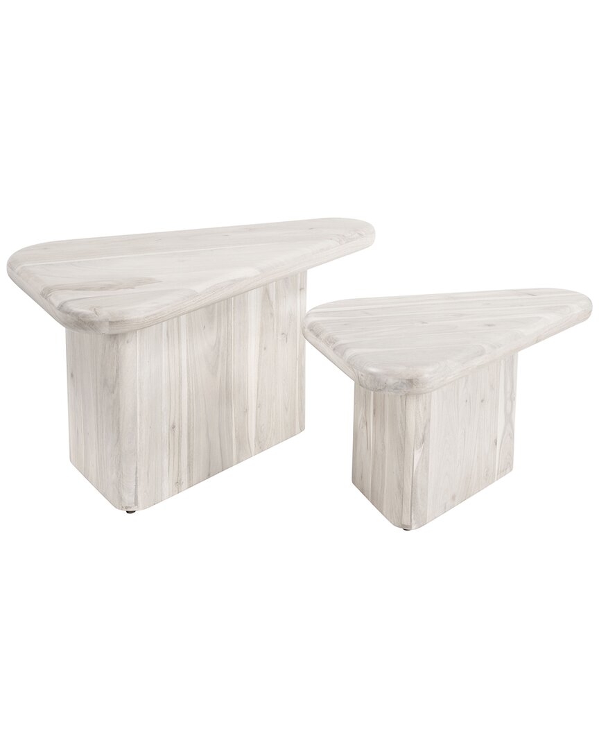 Zuo Modern 2pc Navidic Coffee Table Set
