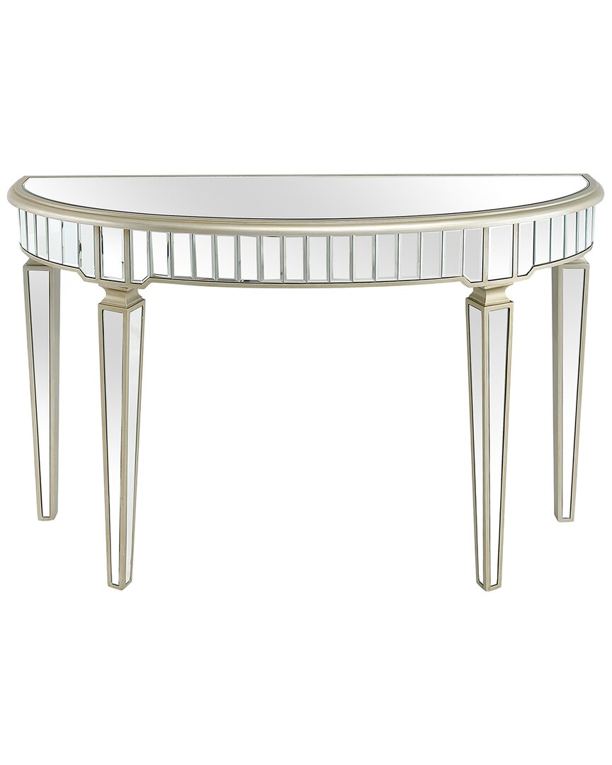 Camden Isle S Marilyn Console Table In Champagne