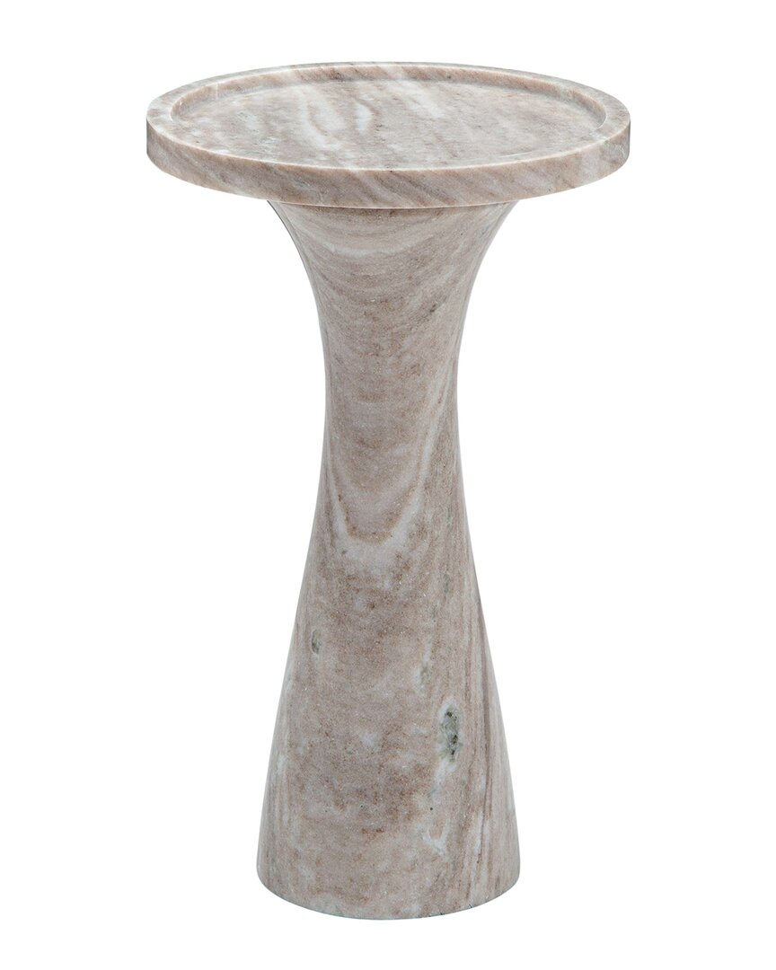 Bassett Mirror Baird Marble Accent Table
