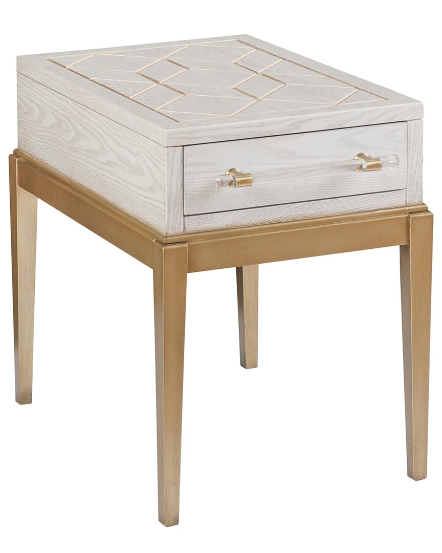 Bassett Mirror Perrine Wood Accent Table