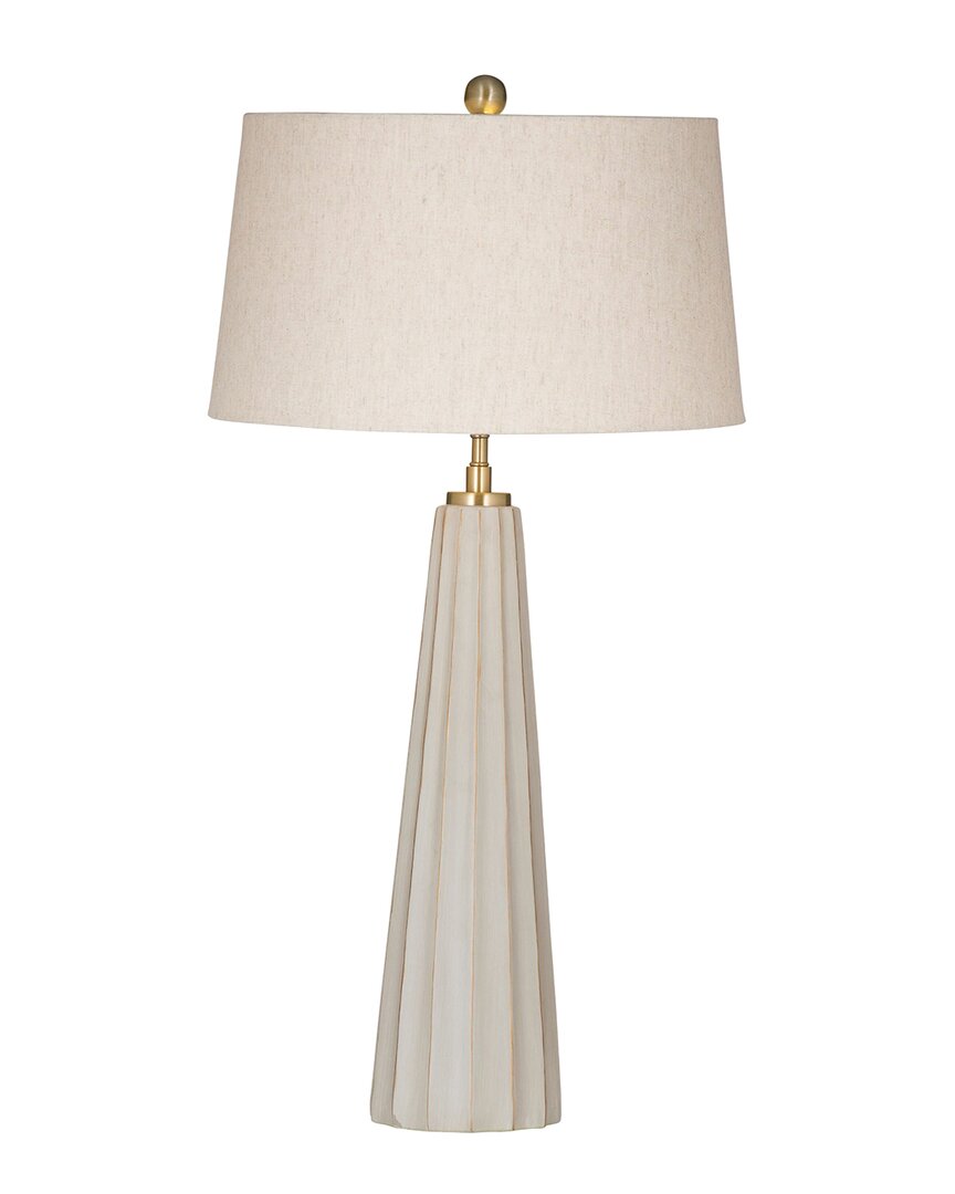 Bassett Mirror Wythe Table Lamp In White