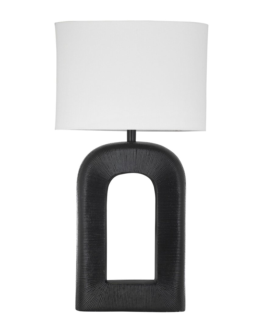 Bassett Mirror Leers Table Lamp In Black