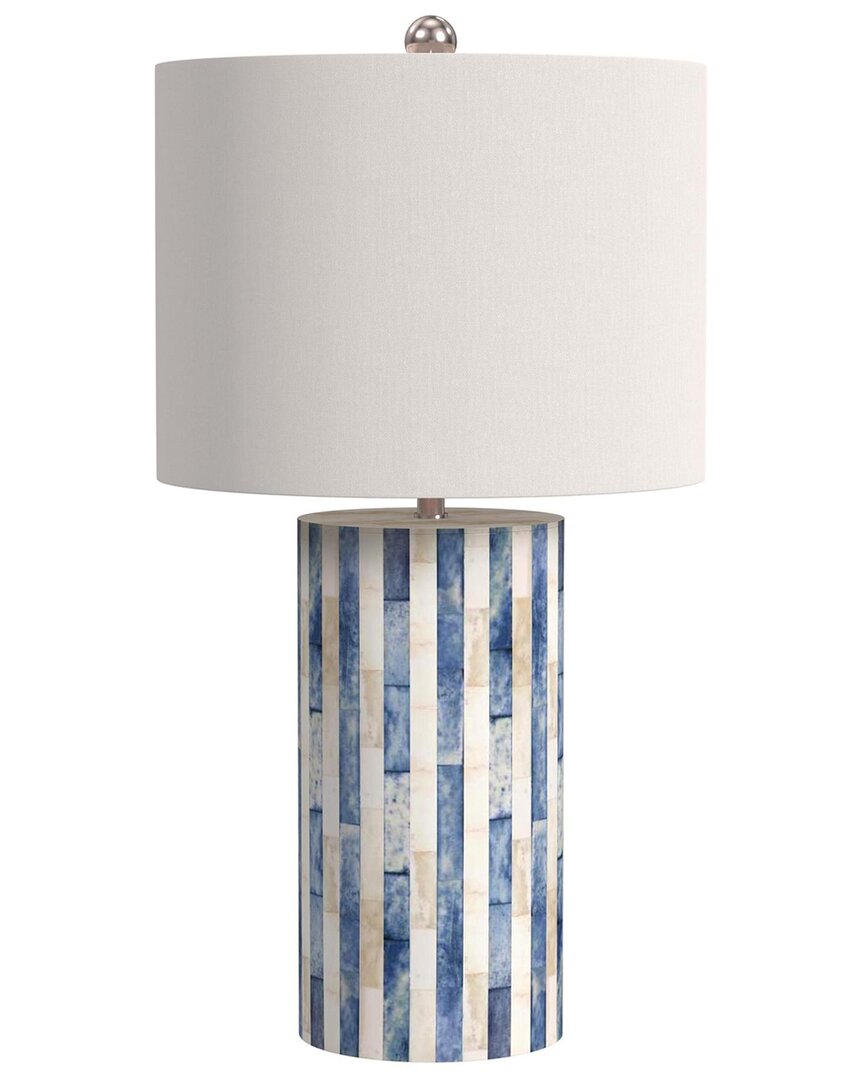 Bassett Mirror Coburn Table Lamp In Blue