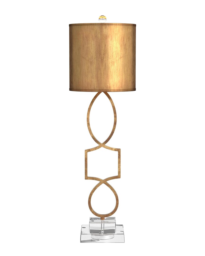 Bassett Mirror Vivian Table Lamp In Gold