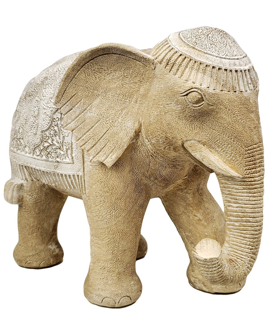 G.t. Direct Corporation Gt Direct Cream Elephant Figurine