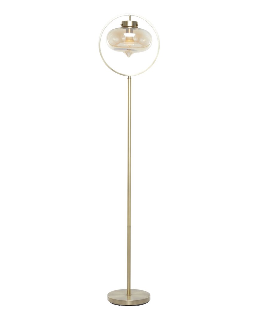 Peyton Lane Contemporary Floor Lamp In Gold