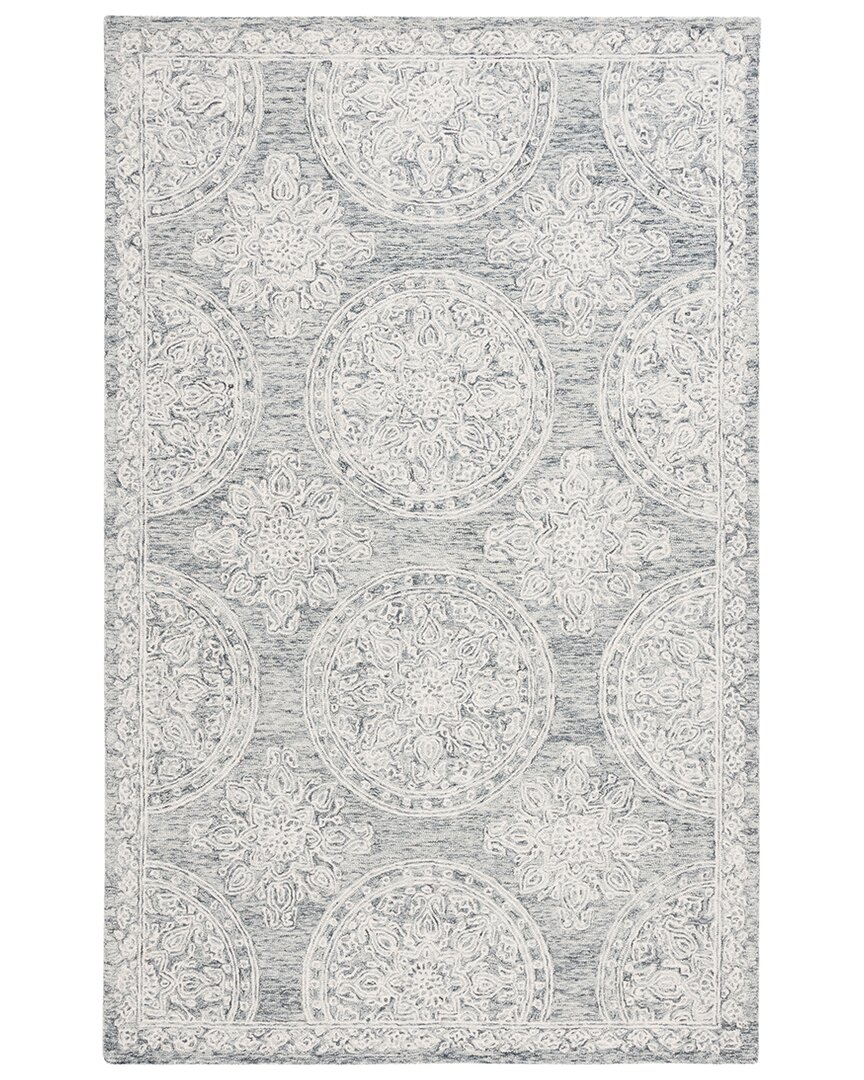 Ralph Lauren Lauren Hand Tufted Wool & Cotton Rug In Grey