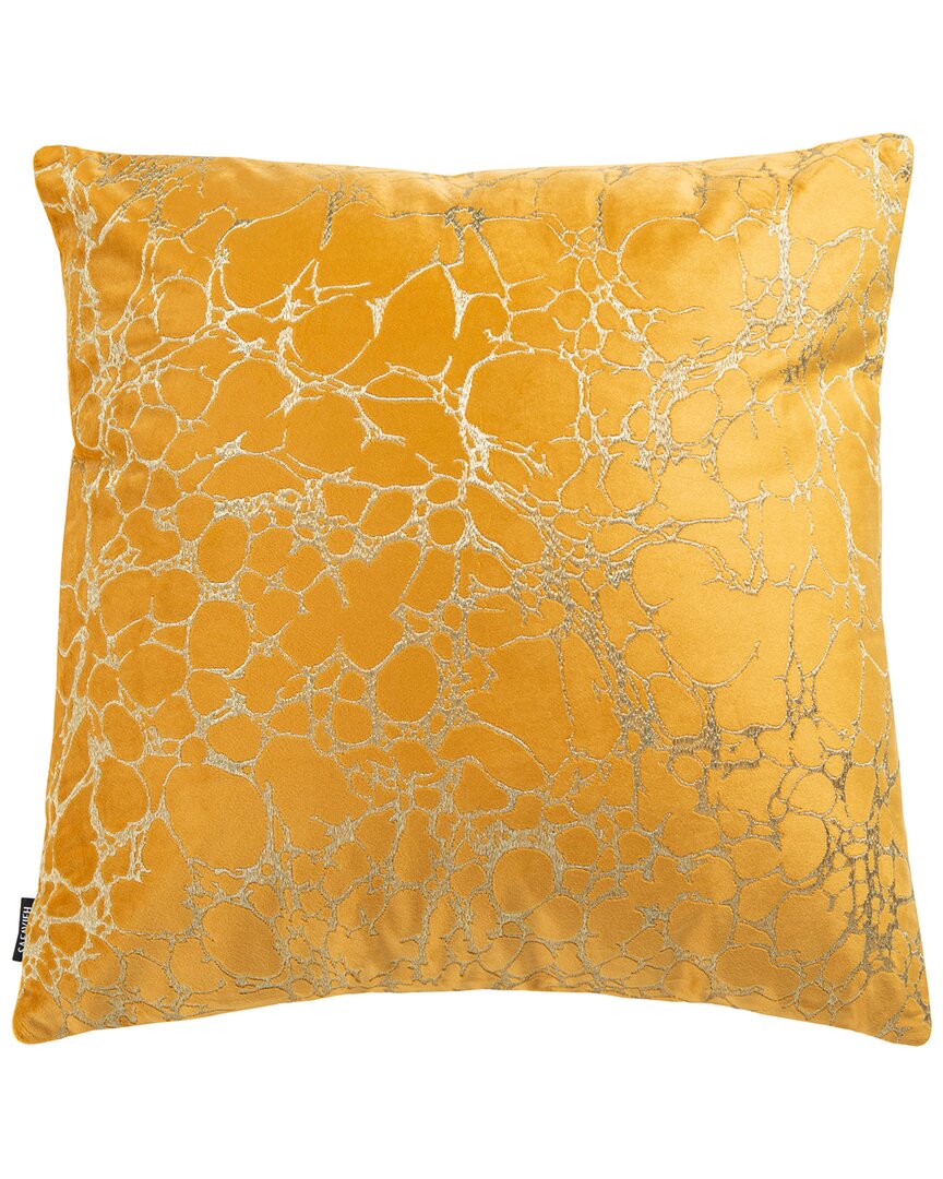 Safavieh Brenla Pillow In Yellow