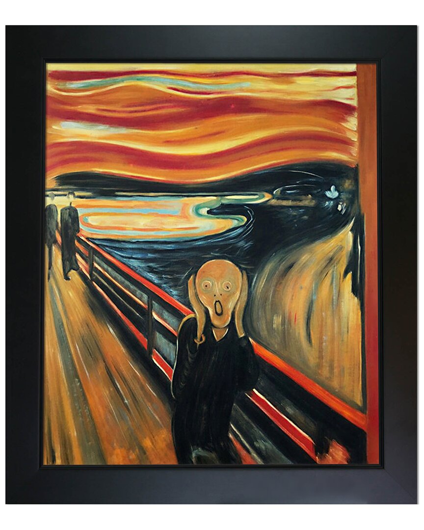 La Pastiche The Scream By Edvard M Wall Art In No Color