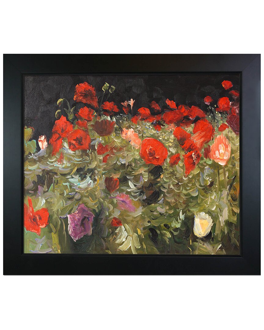 La Pastiche Poppies By John Singer Wall Art In No Color