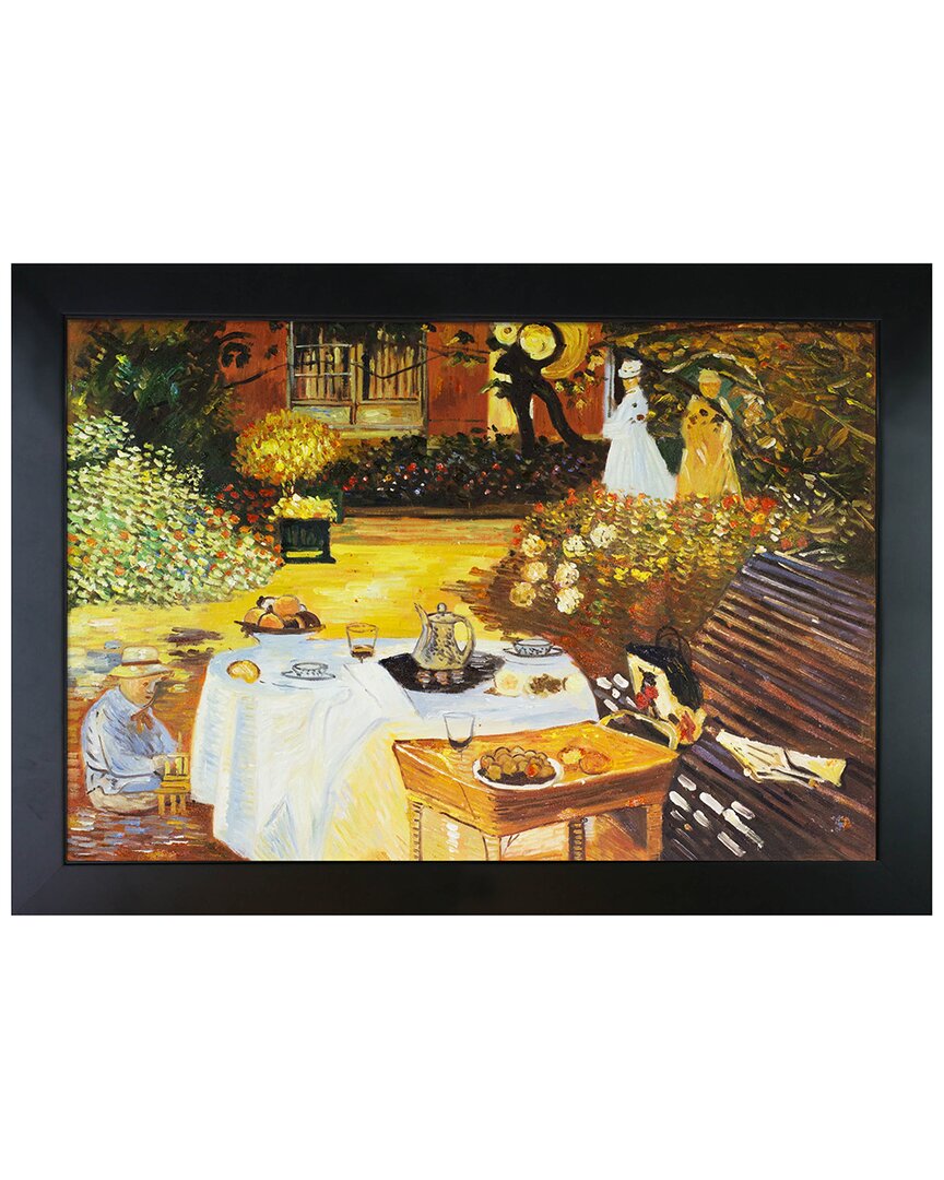 La Pastiche The Luncheon By Claude Monet