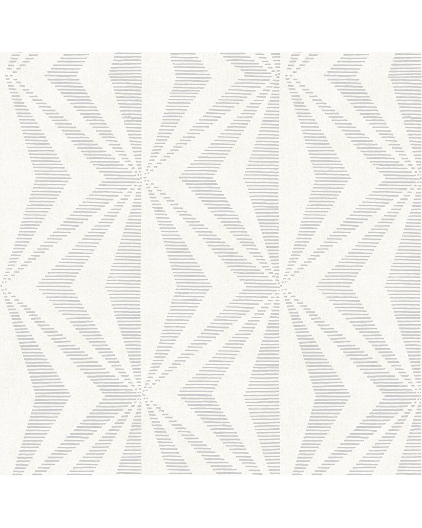 Brewster Advantage Monge Silver Geometric Wallpaper In Multi
