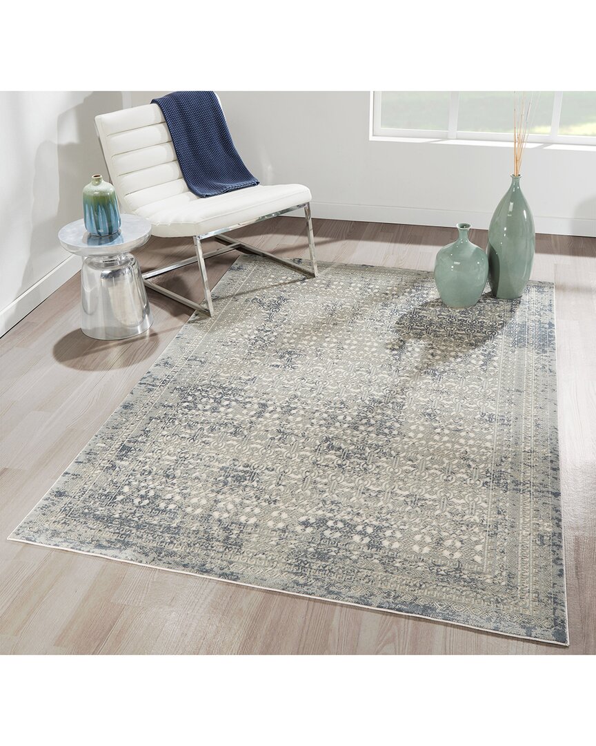 MOMENI MOMENI GENEVIEVE TRADITIONAL DISTRESSED RUG