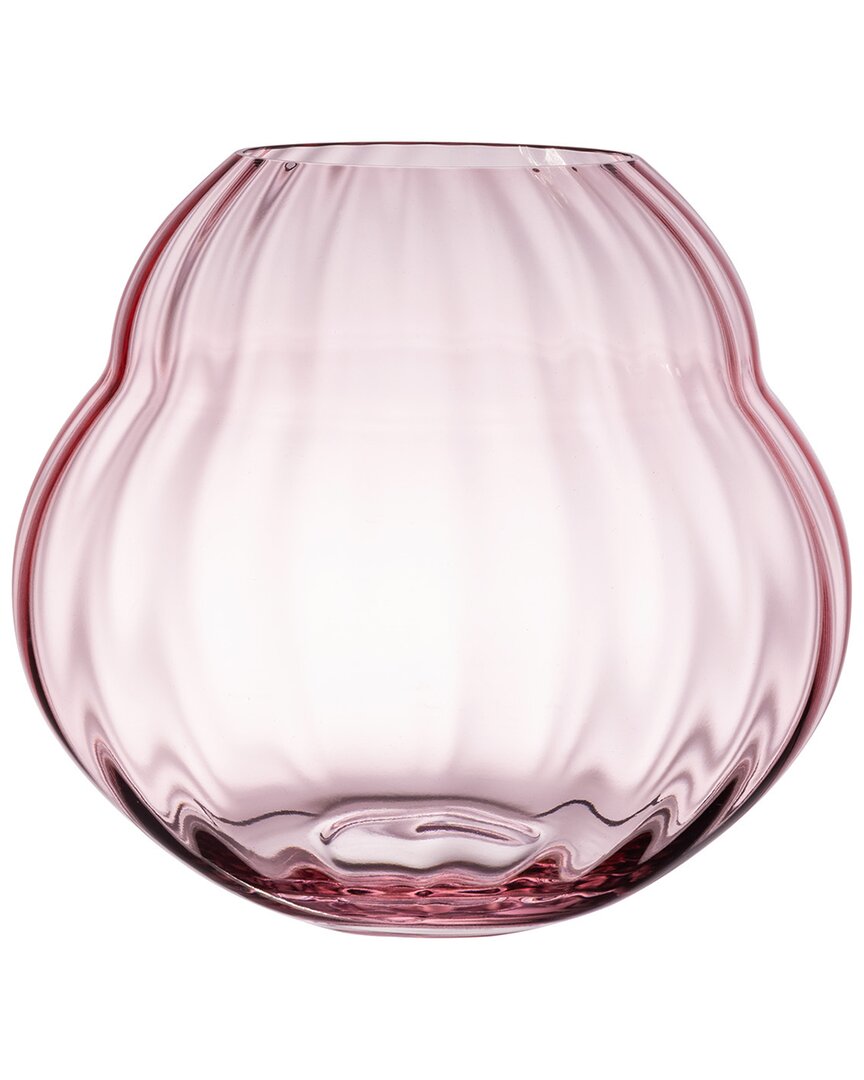 Villeroy & Boch Rose Garden Home Collection Vase, Hurricane In Pink