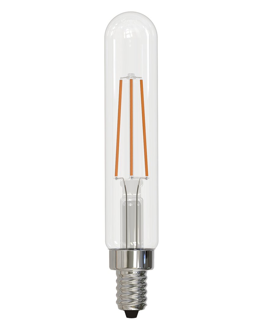 Bulbrite Led Filament Pack Of 4-4.5w Bulb With Clear Glass Finish/candelabra Base
