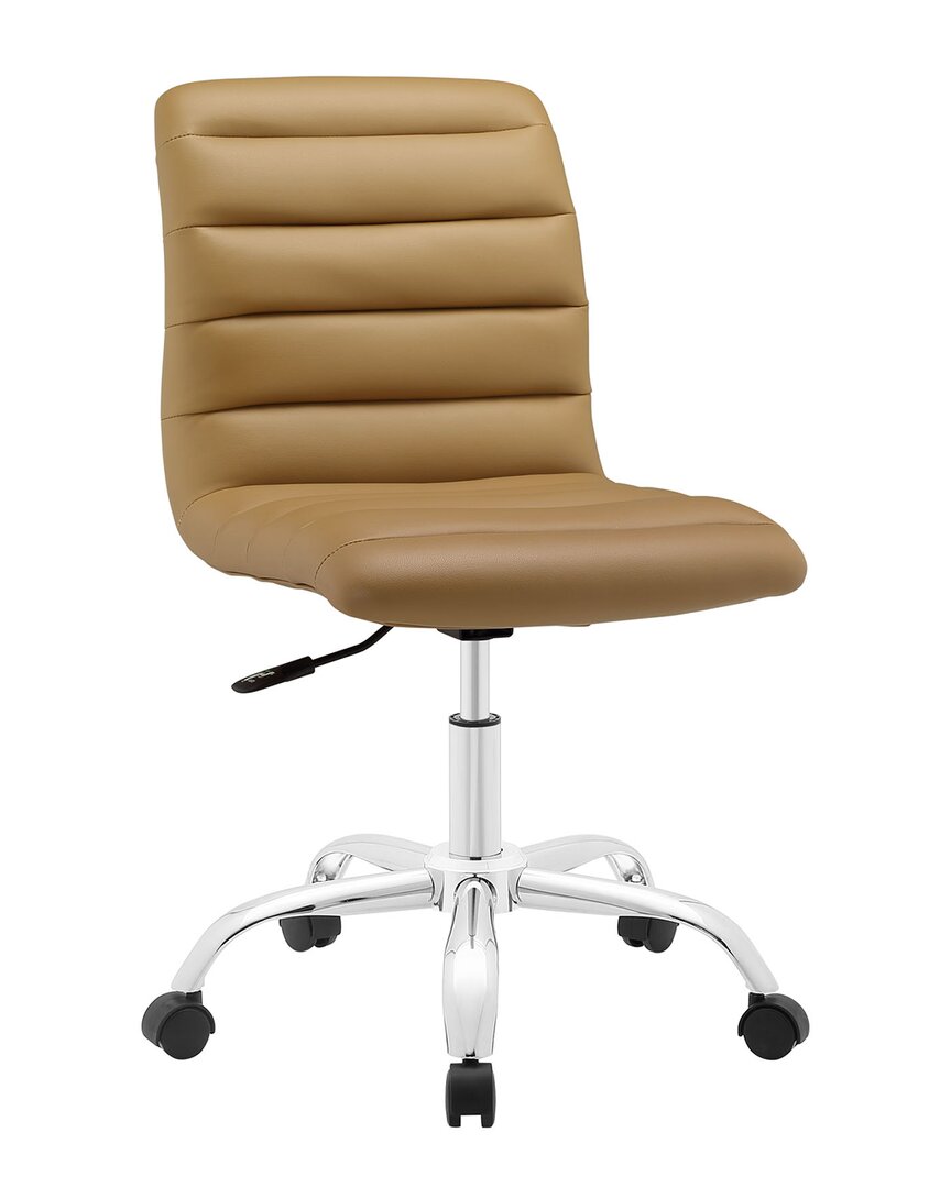 Modway Ripple Armless Mid Back Office Chair