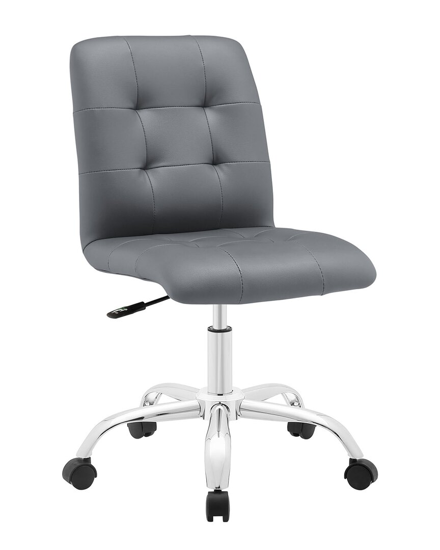 Modway Prim Armless Mid Back Office Chair