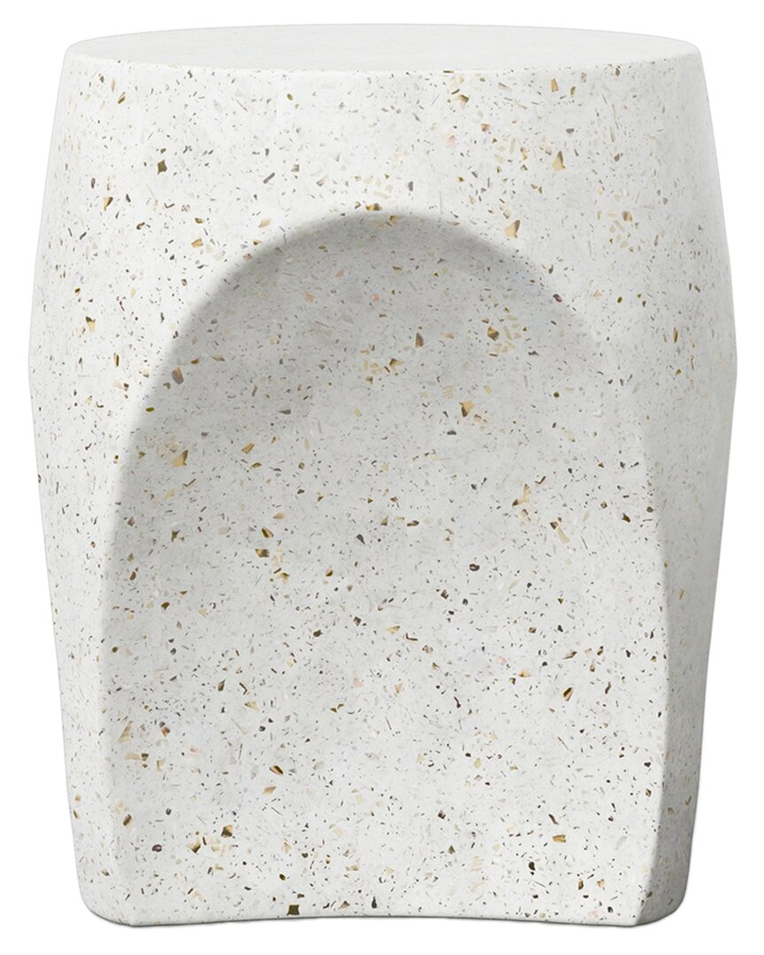 Urbia Mixx Thalia Stool Ivory Terrazzo