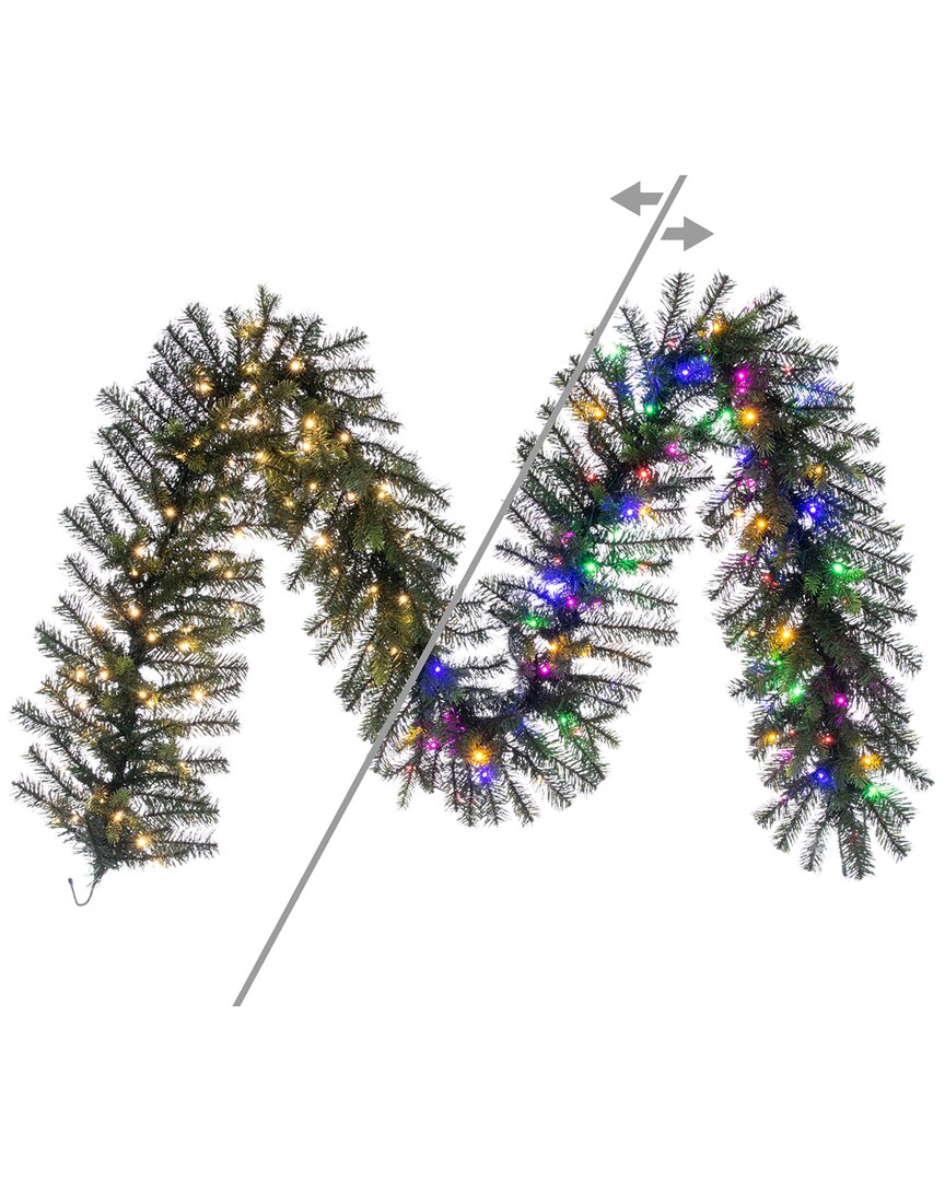 Vickerman 9ft Welch Fraser Fir Artificial Pre-lit Garland In Multi