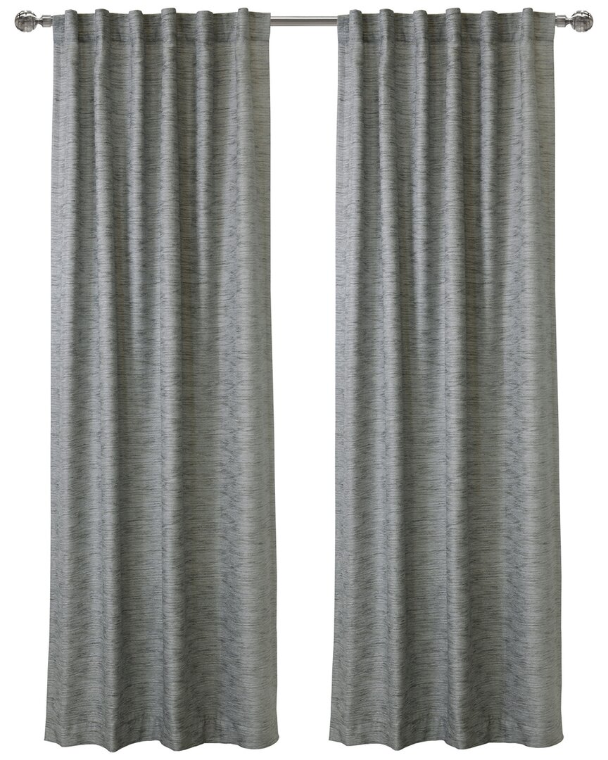 HABITAT HABITAT ODESSA LIGHT-FILTERING DUAL HEADER 52X63 CURTAIN PANEL