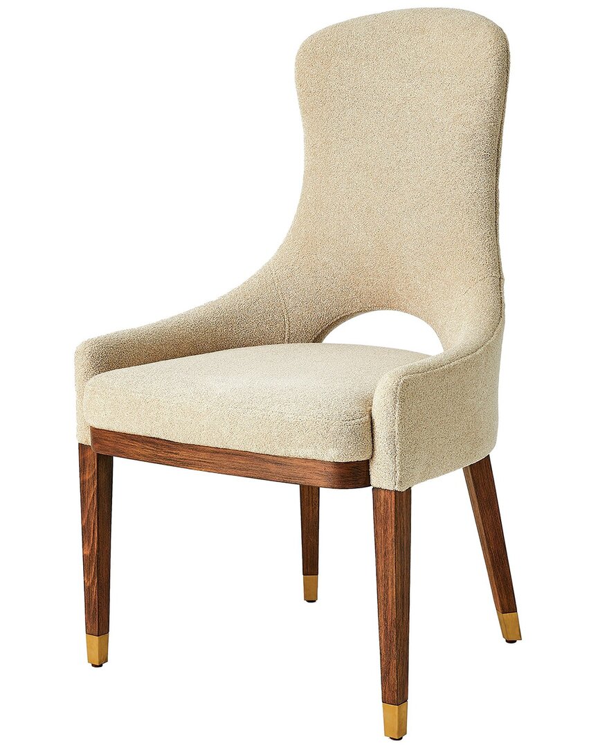 Global Views Nola Dining Chair In Gold