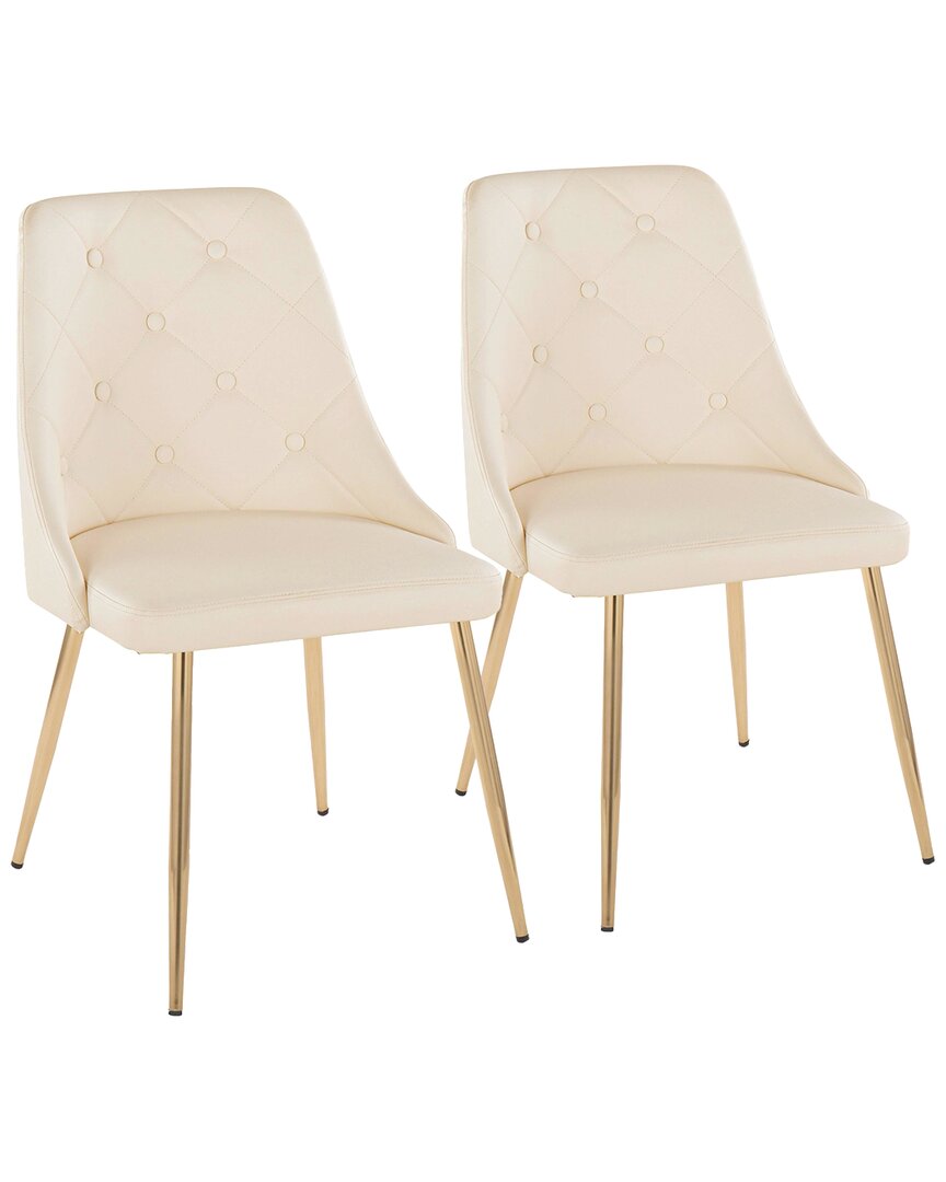 Lumisource Giovanni Chair - Set Of 2 Ch-giovpu-mtpr1 Aucr2
