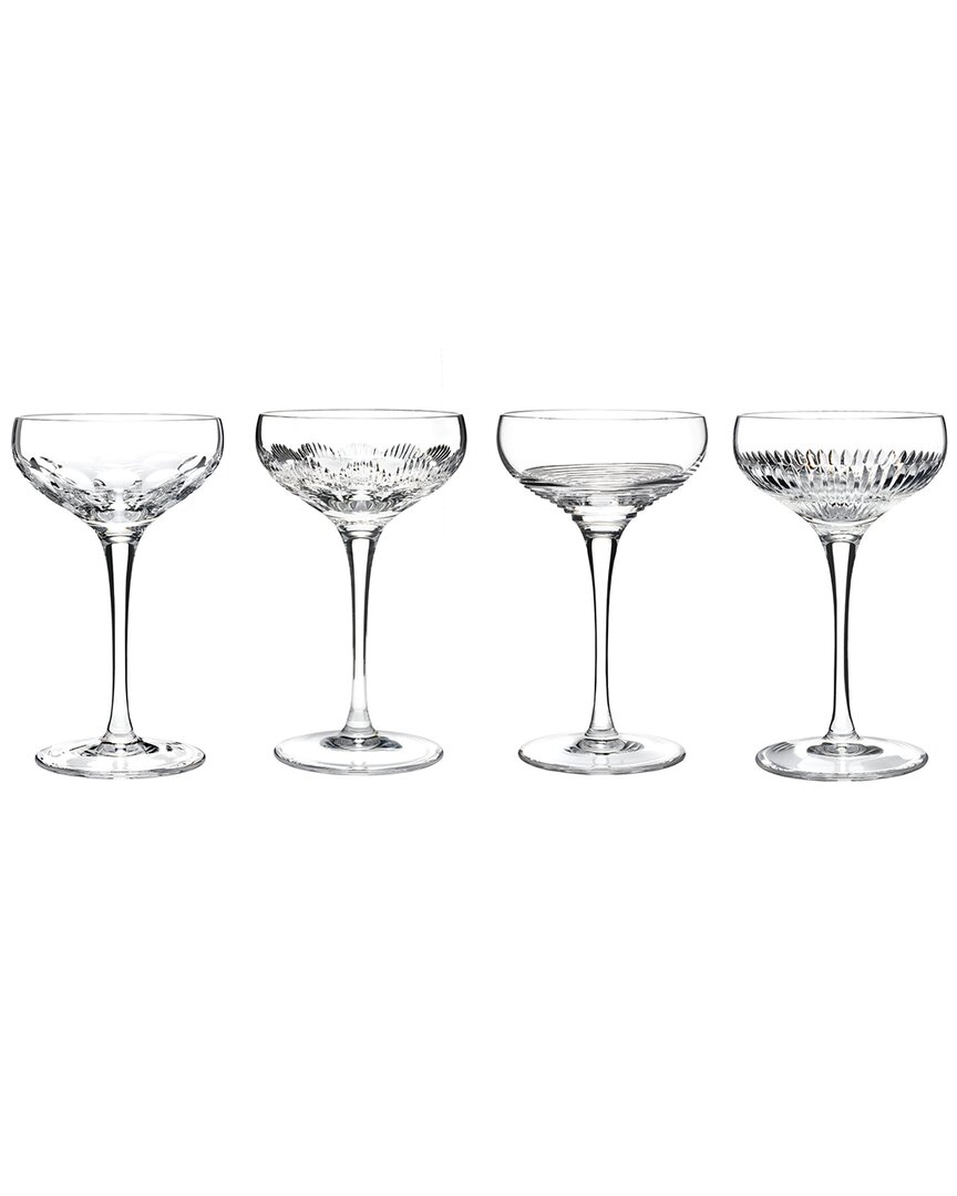 Waterford Set Of 4 Mixology Rum Coupes