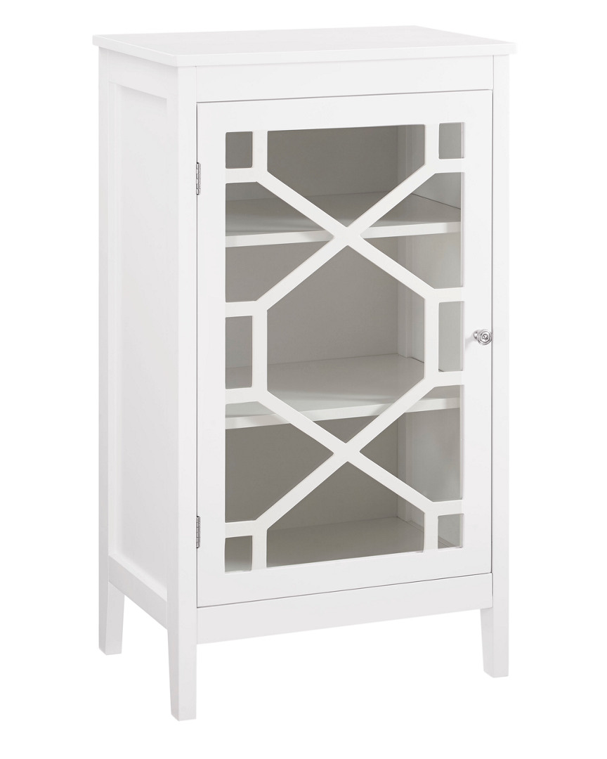 Shop Linon Furniture Linon Fetti White Small Cabinet