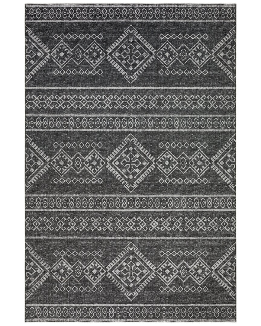 Addison Rugs Yuma Indoor/outdoor Washable Rug In Gray