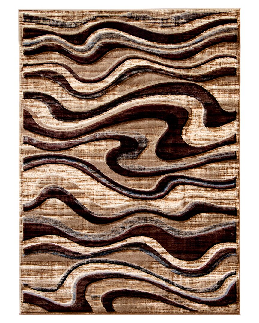 Ecarpet Yasmine Rug In Brown