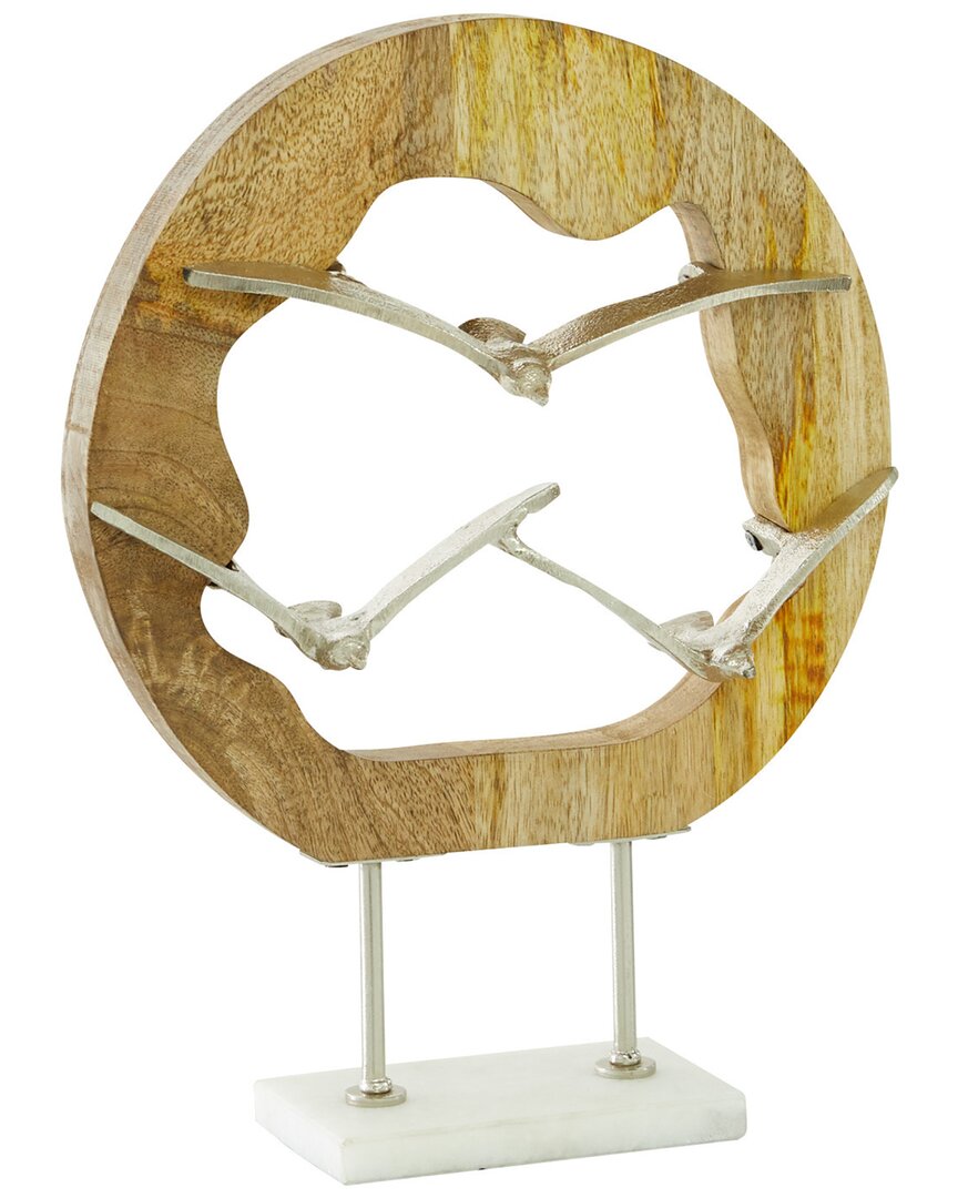 Peyton Lane Silver Sculpture Bird