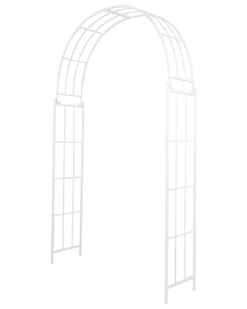 Peyton Lane Garden Arbor In White