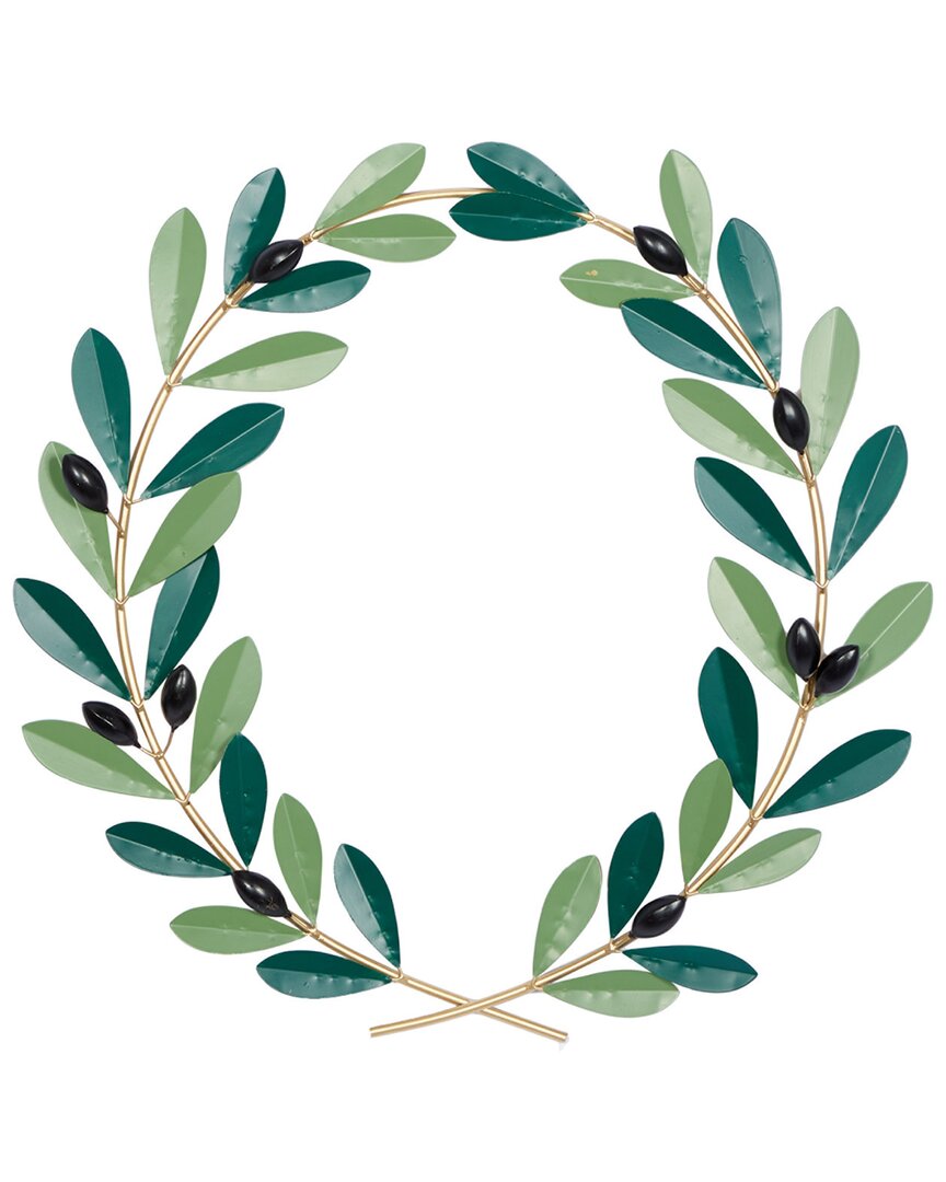 Peyton Lane Green Coastal Style Wall Decor