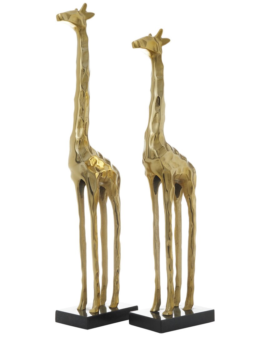 Peyton Lane Set Of 2 Sculpture In Gold