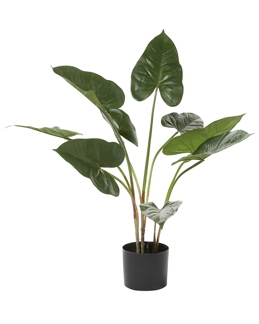 Peyton Lane Tall Green Artificial Anthurium Leaf Plant