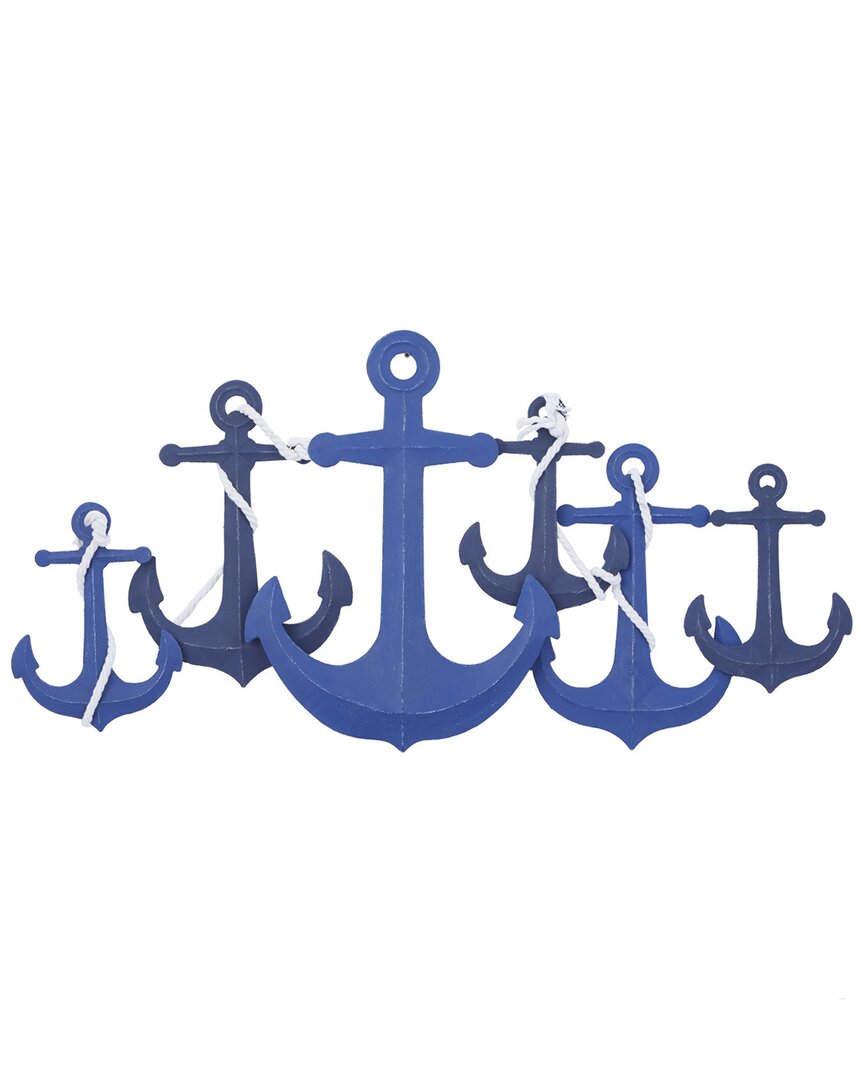Peyton Lane Coastal Wall Decor In Blue