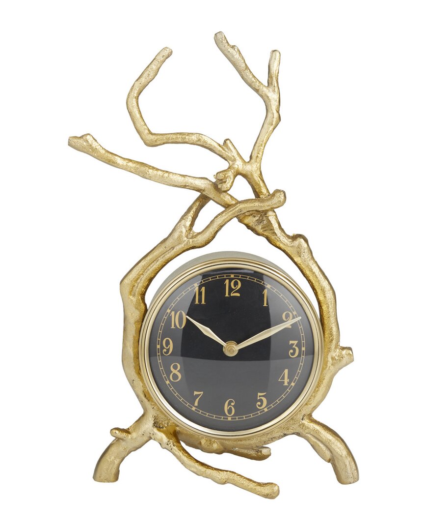 Peyton Lane Clock In Gold