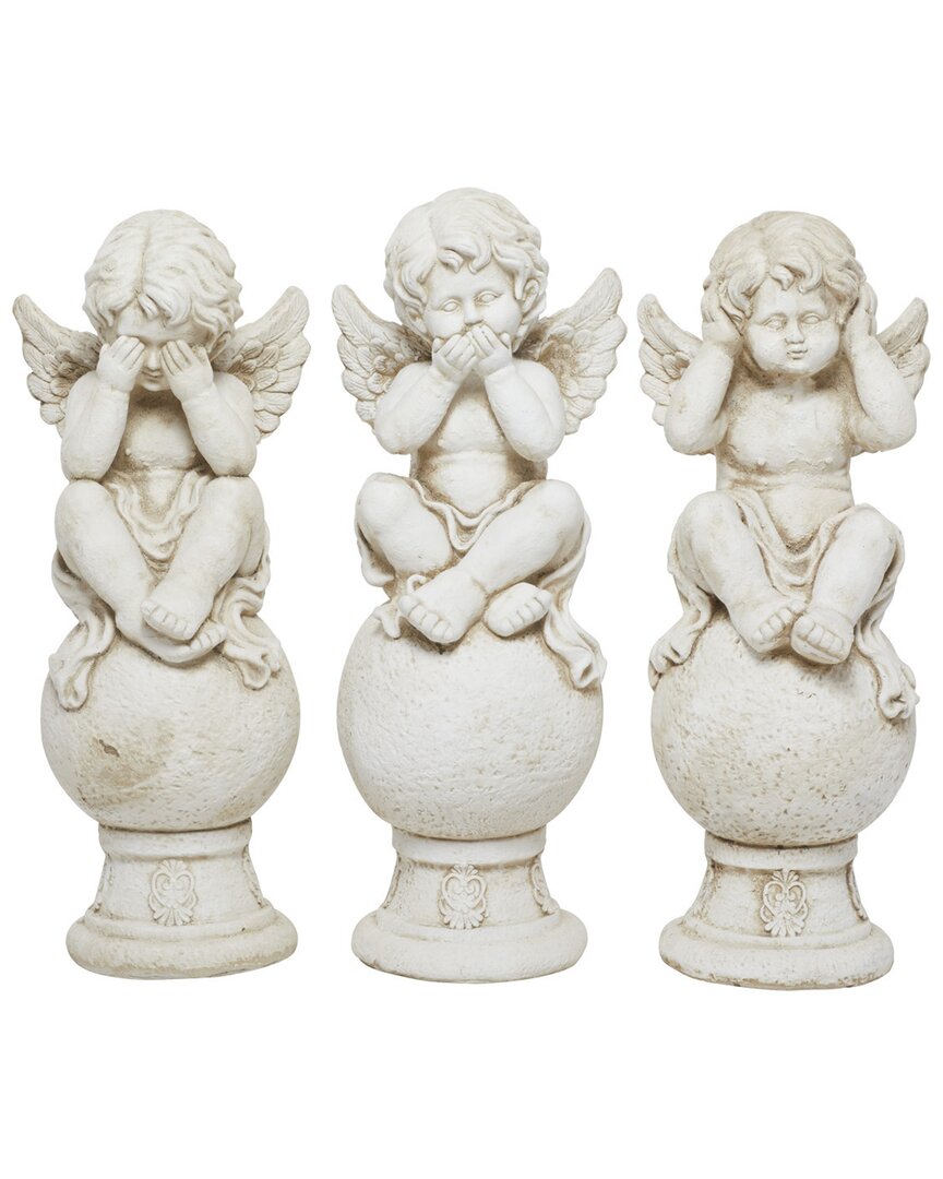 Peyton Lane Set Of 3 French Country Garden Sculptures