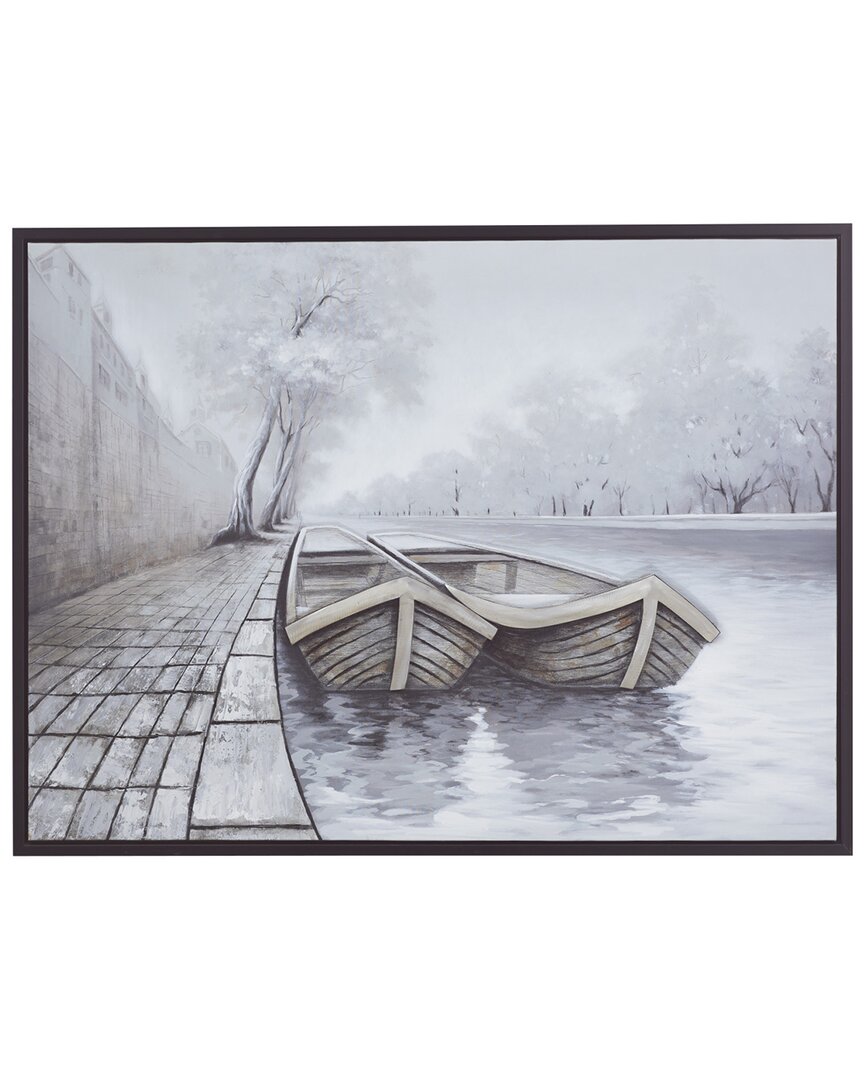 Peyton Lane Multi Wood Coastal Framed Wall Art