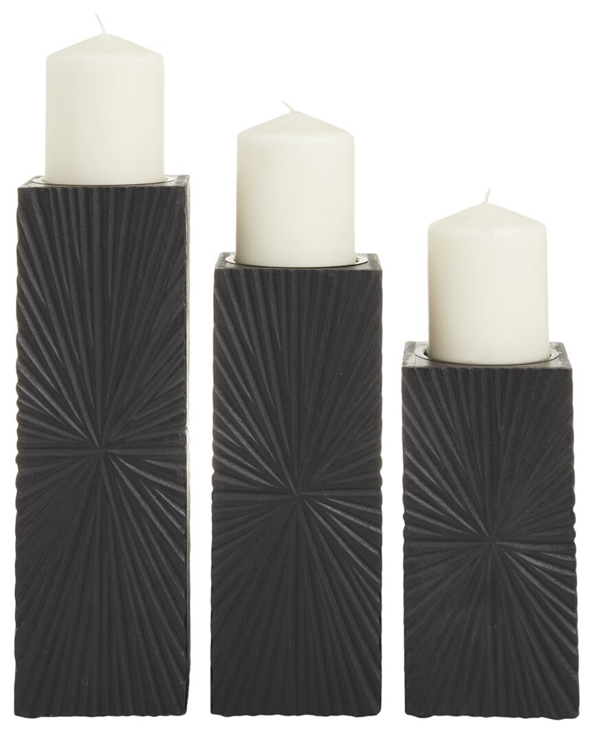 Cosmoliving By Cosmopolitan Candle Holders