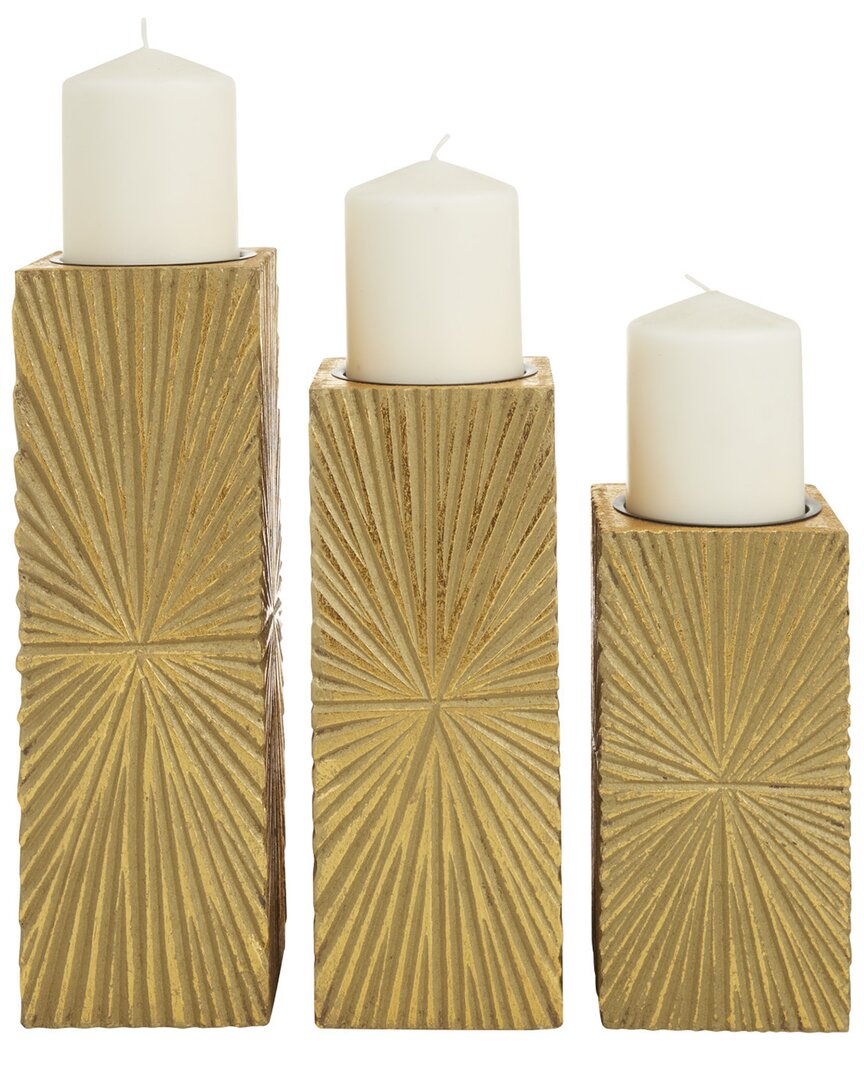 Cosmoliving By Cosmopolitan Candle Holders