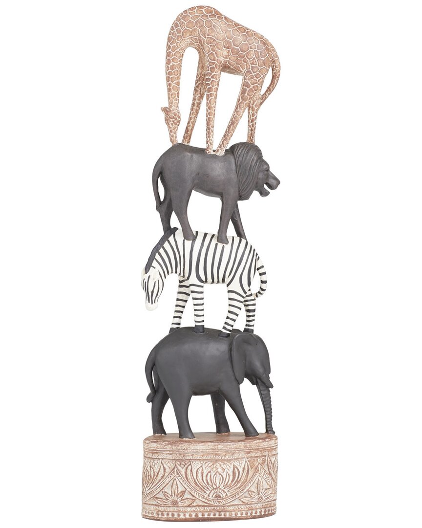 Peyton Lane Multi Polystone Traditional Sculpture