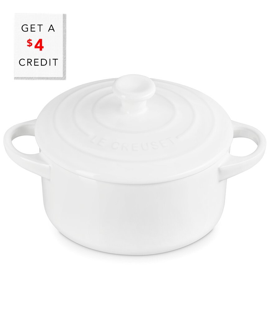 Le Creuset Round Cocotte With $4 Credit
